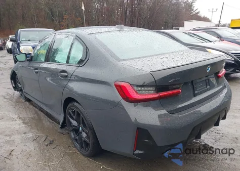 2025 BMW 3 Series 330I xDrive из США, поврежденный, VIN 3MW89CW03S8F10916